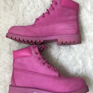 Pink timberlands limited edition BCRF